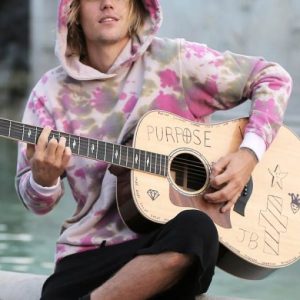 Justin Bieber Tie Dye Hoodie