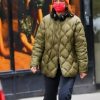 Katie Holmes Rare Objects Puffer Jacket