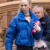 Ted Lasso S03 Juno Temple Blue Puffer Jacket