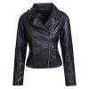 Section 8 Liza Mueller Black Leather Jacket