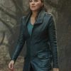 Ash vs Evil Dead Lucy Lawless Leather Coat