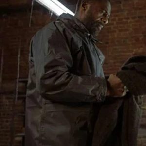 Idris Elba Luther The Fallen Sun Black Jacket