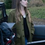 M3GAN 2023 Allison Williams Green Coat