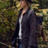 The Walking Dead S10 Maggie Rhee Brown Jacket