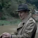 Marlowe 2023 Liam Neeson Grey Coat