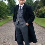 Michael Gray Peaky Blinders Long Black Coat