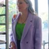 My Life Is Murder Season 3 Lucy Lawless Purple Blazer