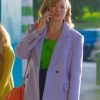 My Life Is Murder Season 3 Lucy Lawless Purple Blazer