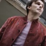 Nicholas Hoult Renfield 2023 Maroon Bomber Jacket