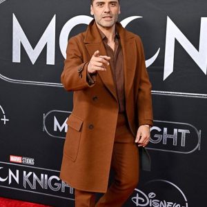 Oscar Isaac Moon Knight Brown Coat