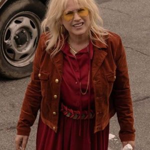 Patricia Arquette High Desert 2023 Brown Jacket