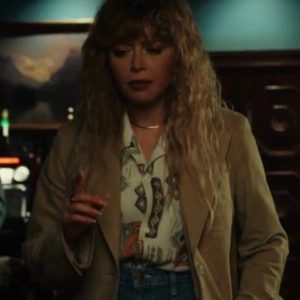 Poker Face 2023 Natasha Lyonne Brown Coat