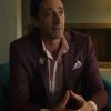 Poker Face 2023 Sterling Frost Jr Maroon Blazer