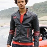 Power Rangers Scott Truman RPM Red Leather Jacket