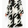 Real Girlfriends in Paris 2022 Kacey Margo Print Coat