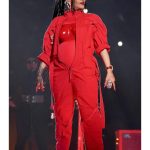 Rihanna Red Outfit