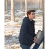 Riverdale S02 KJ Apa Blue Cotton Hooded Jacket