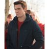 Riverdale S02 KJ Apa Blue Cotton Hooded Jacket