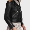 Riverdale S05 Betty Cooper Cropped Black Leather Jacket