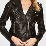 Riverdale S05 Betty Cooper Studded Biker Leather Jacket