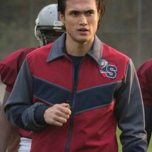 Riverdale S05 Reggie Mantle Red and Blue Jacket