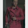 Riverdale S02 Betty Cooper Pink Wool Coat