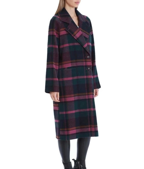 Camila Mendes Riverdale S05 Veronica Lodge Plaid Coat