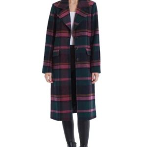 Camila Mendes Riverdale S05 Veronica Lodge Plaid Coat