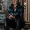 Ash vs Evil Dead Lucy Lawless Leather Coat