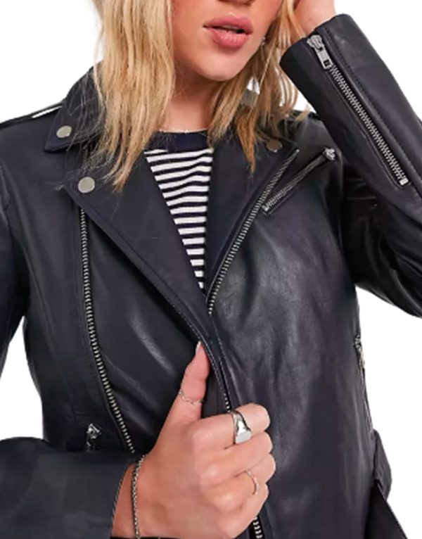 Scream VI Hayden Panettiere Black Leather Jacket