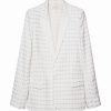 Sharon Newman The Young and The Restless White Embellished Blazer