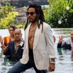 Shotgun Wedding Lenny Kravitz White Blazer