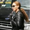 Singer Beyoncé Black Leather Jacket