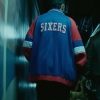 Hustle 2022 Adam Sandler 76ers Jacket