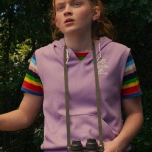 Stranger Things 4 Sadie Sink Sleeveless Hoodie