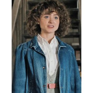 Stranger Things Season 4 Nancy Wheeler Blue Denim Jacket