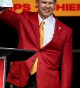 Super Bowl LVII Clark Hunt Red Blazer