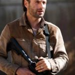 The Walking Dead Rick Grimes Brown Cotton Jacket