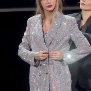 Taylor Swift Eras Tour Silver Blazer