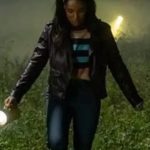 Teen Monica The Way Home S01 Leather Jacket