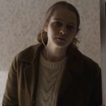 Teresa Palmer The Twin 2022 Brown Coat