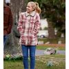 The Blessing Bracelet 2023 Amanda Schull Plaid Jacket