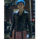 Jessica Henwick The Matrix Resurrections 4 Bugs Leather Jacket