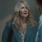 The Son 2022 Laura Dern Blue Coat