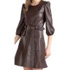 The Today Show Jenna Bush Hager Leather Dress