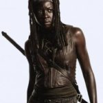 Michonne The Walking Dead Women Leather Vest