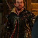 The Witcher 3 Lambert Brown Leather Costume Jacket