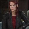 Courtney Hope The Young and The Restless Pleated Leather Jacket