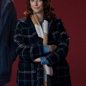 This Is Christmas Kaya Scodelario Woolen Jacket