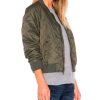 Chicago PD S08 Tracy Spiridakos Green Quilted Jacket